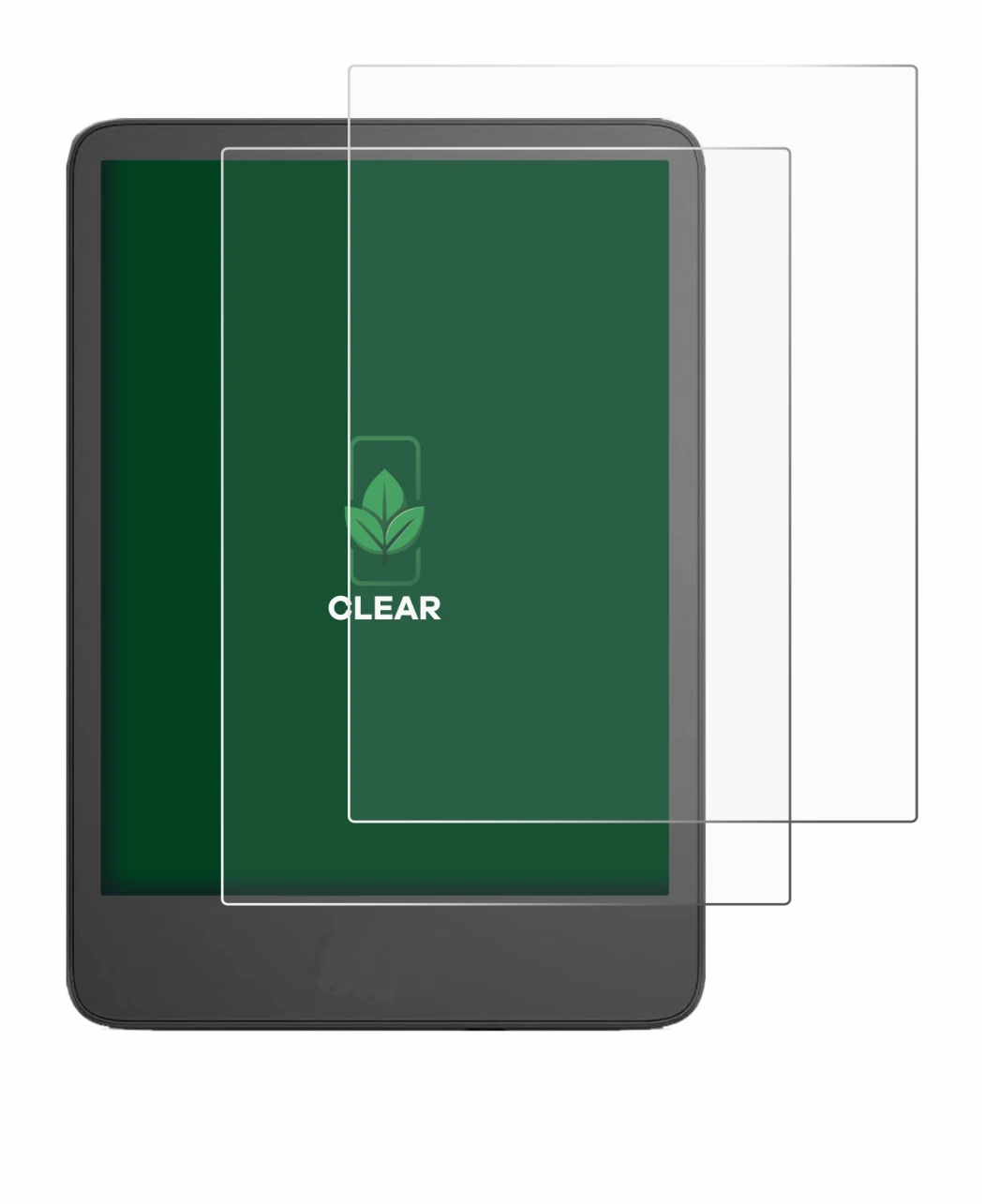 Image of the device Amazon Kindle 2024 with a wide variety of screen protectors.