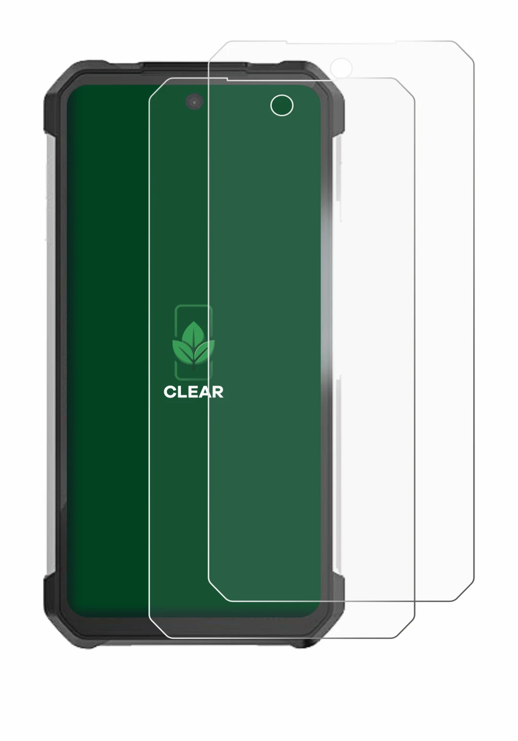 Image of the device 8849 Tank 3 Pro with a wide variety of screen protectors.
