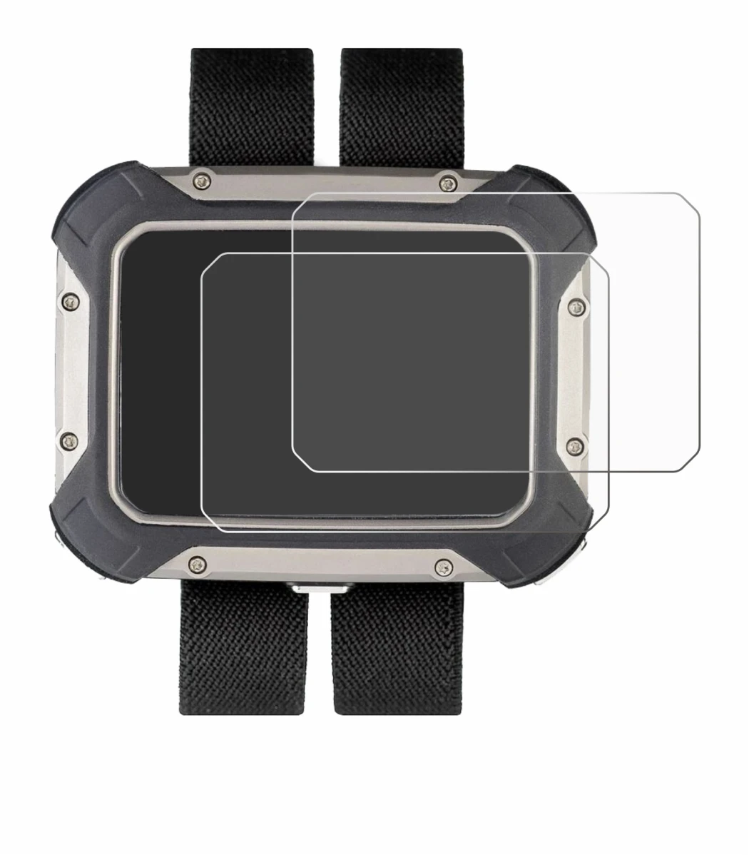 Image of the device Apeks DSX with a wide variety of screen protectors.