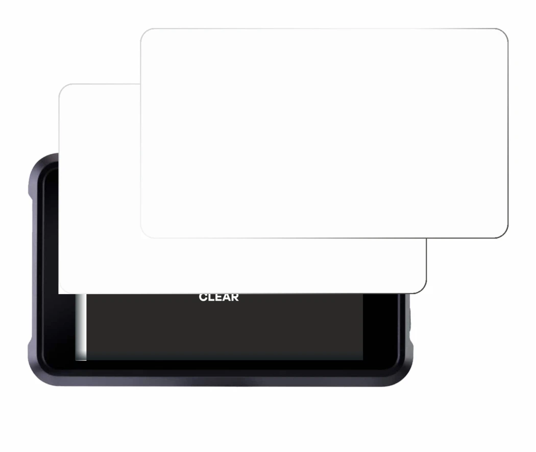 Image of the device Atomos Shogun Classic with a wide variety of screen protectors.