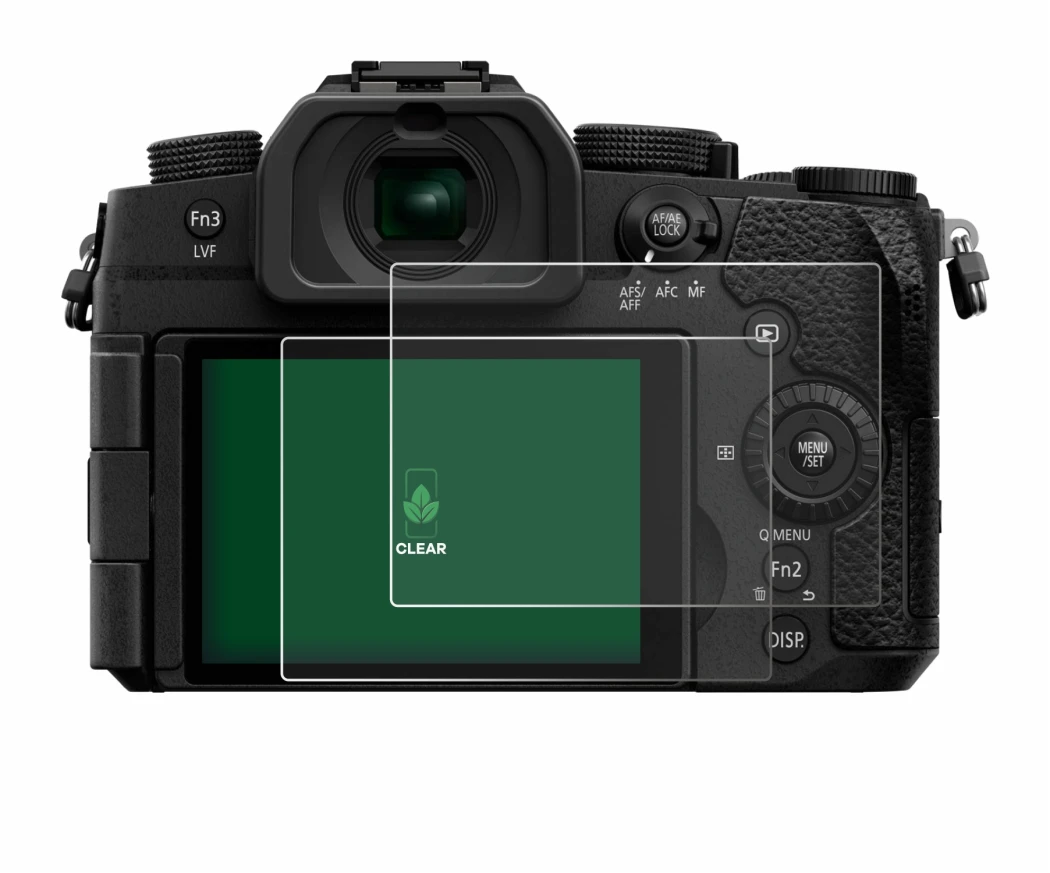 Image of the device Panasonic Lumix DC-G97 with a wide variety of screen protectors.