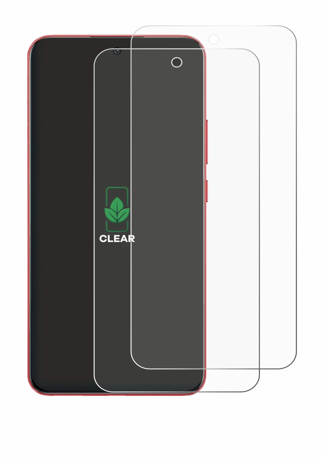 Image of the device Oppo A5 Pro with a wide variety of screen protectors.