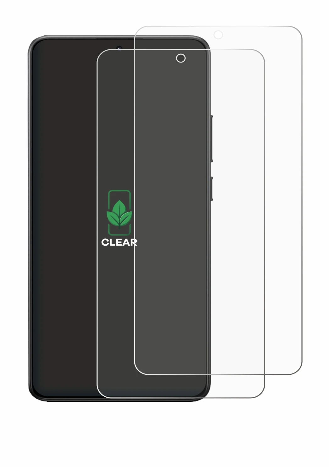 Image of the device Xiaomi Poco X7 Pro with a wide variety of screen protectors.