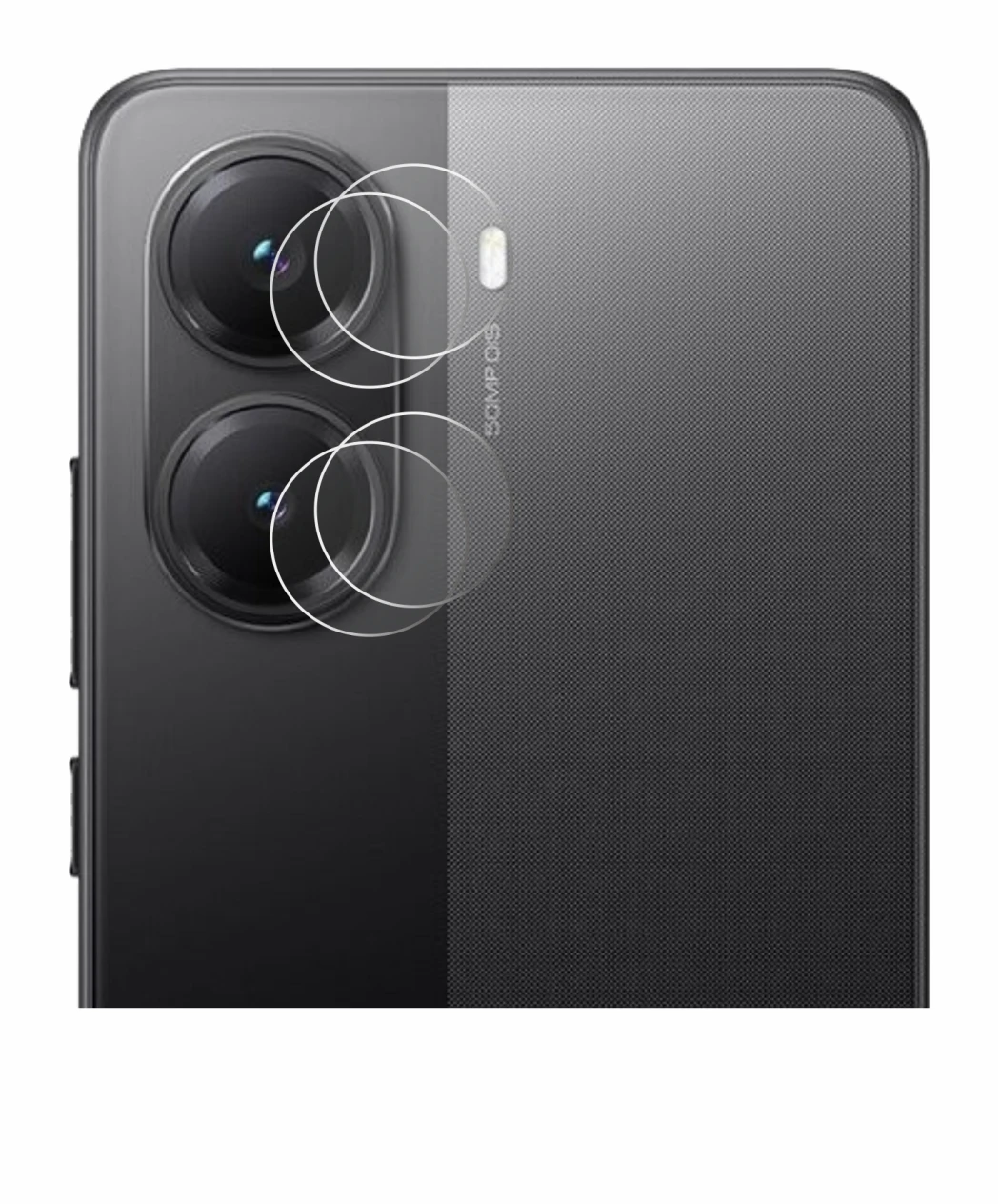 Image of the device Xiaomi Poco X7 Pro (ONLY Camera Lens) with a wide variety of screen protectors.