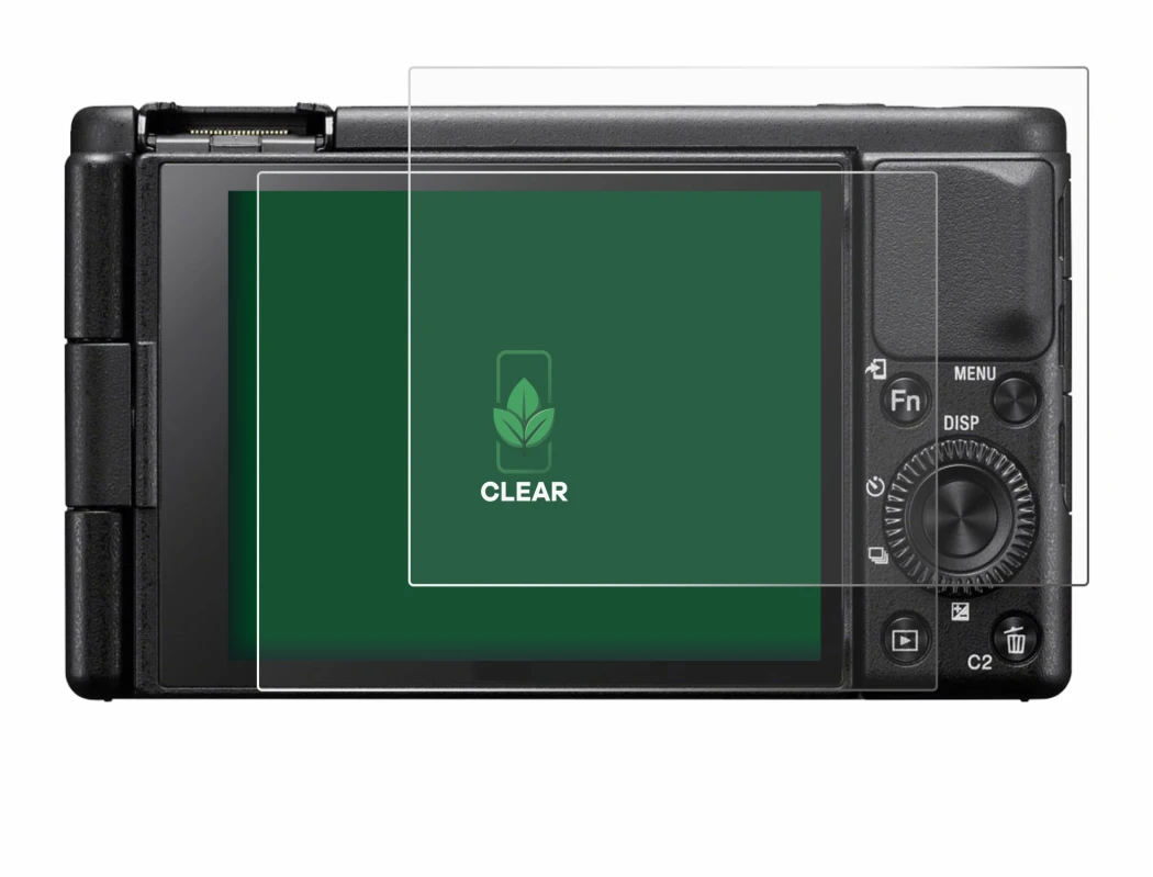 Image of the device Sony ZV-1A with a wide variety of screen protectors.