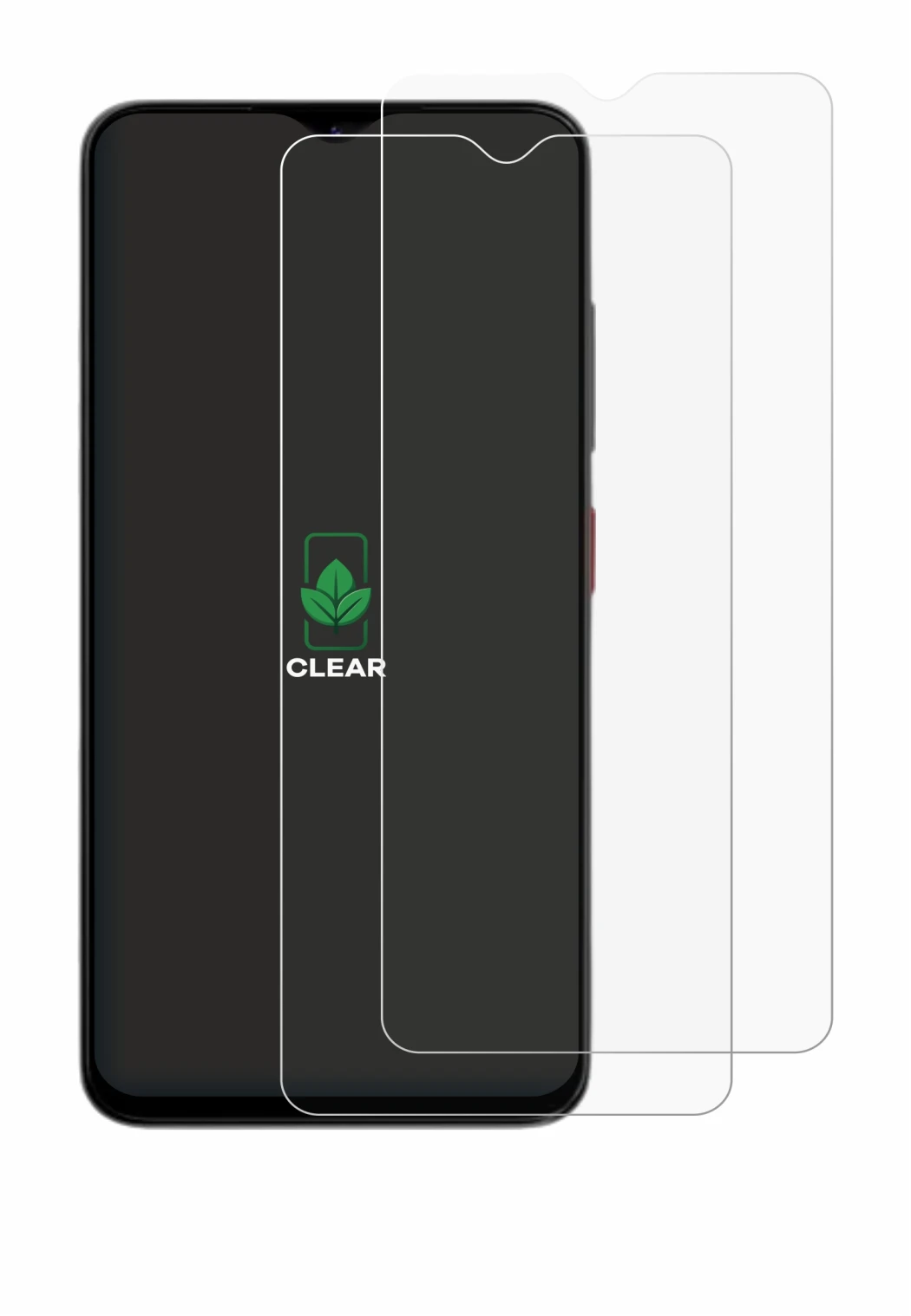 Image of the device ZTE Blade A35e with a wide variety of screen protectors.