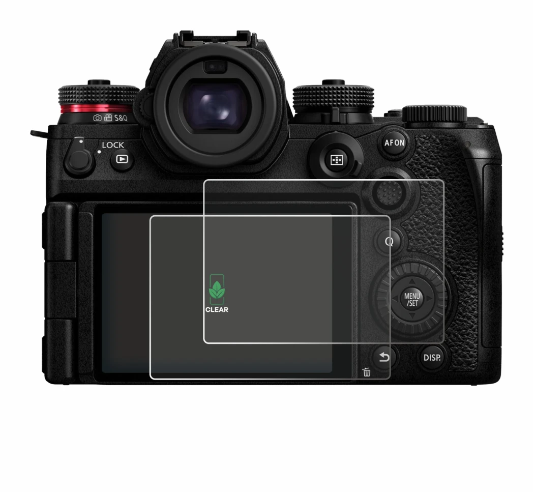 Image of the device Panasonic Lumix S1R II with a wide variety of screen protectors.