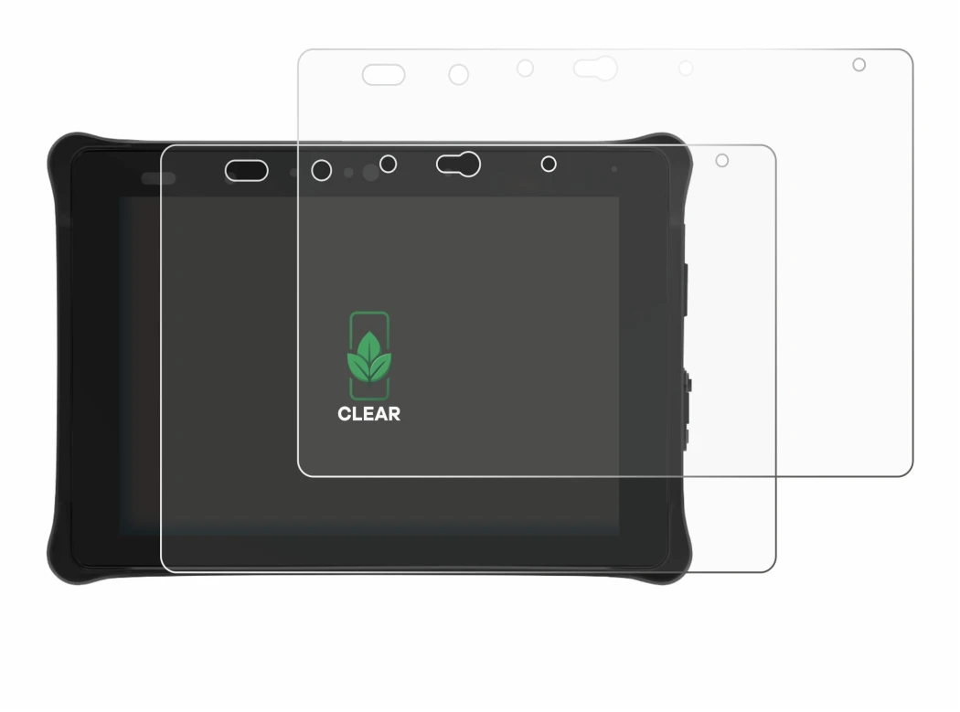 Image of the device Leica iCON CC180 with a wide variety of screen protectors.