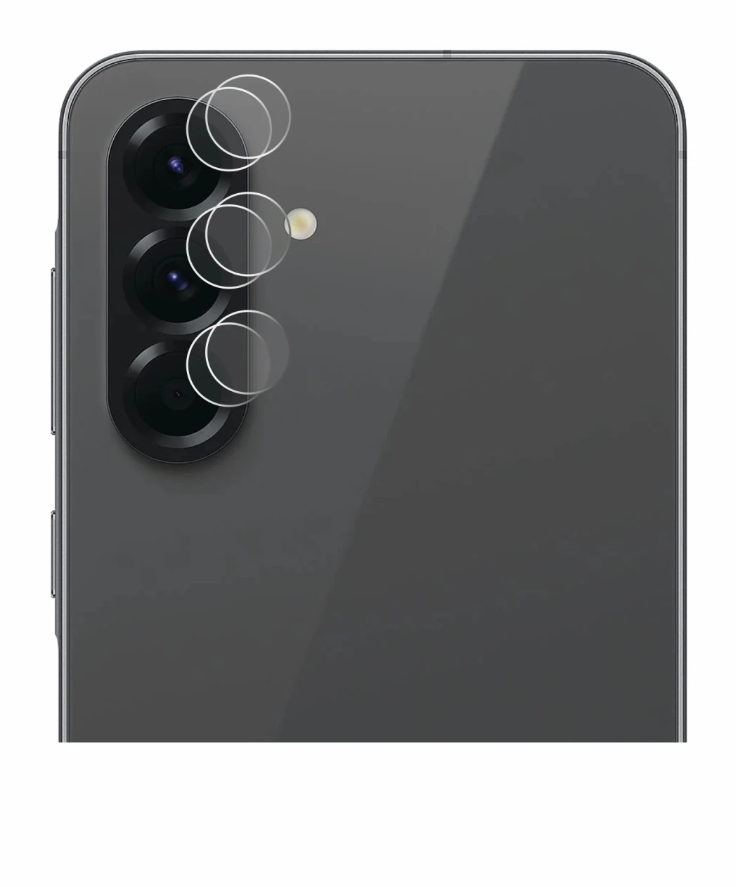 Image of the device Samsung Galaxy A56 5G (ONLY Camera Lens) with a wide variety of screen protectors.