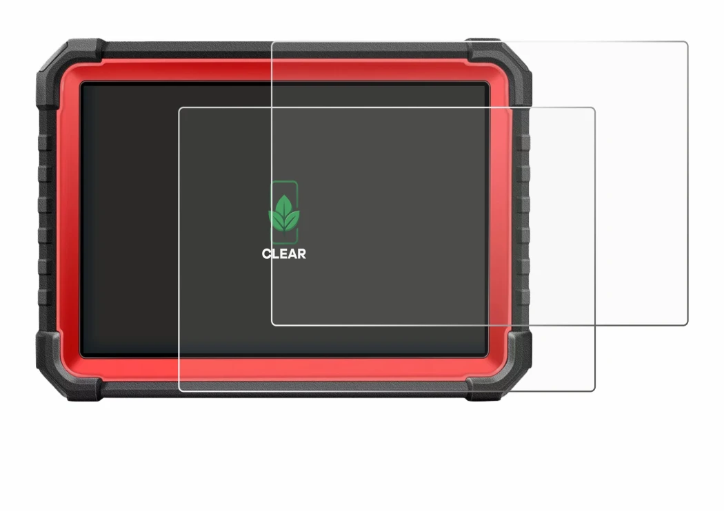 Image of the device Launch X-431 PRO3S+ V5.0 with a wide variety of screen protectors.