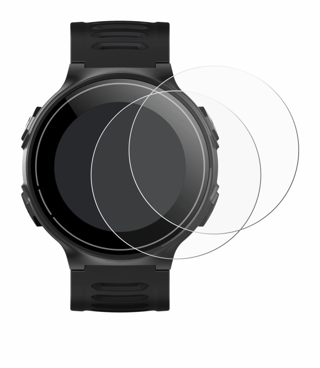 Image of the device Kiprun GPS 500 Coros with a wide variety of screen protectors.