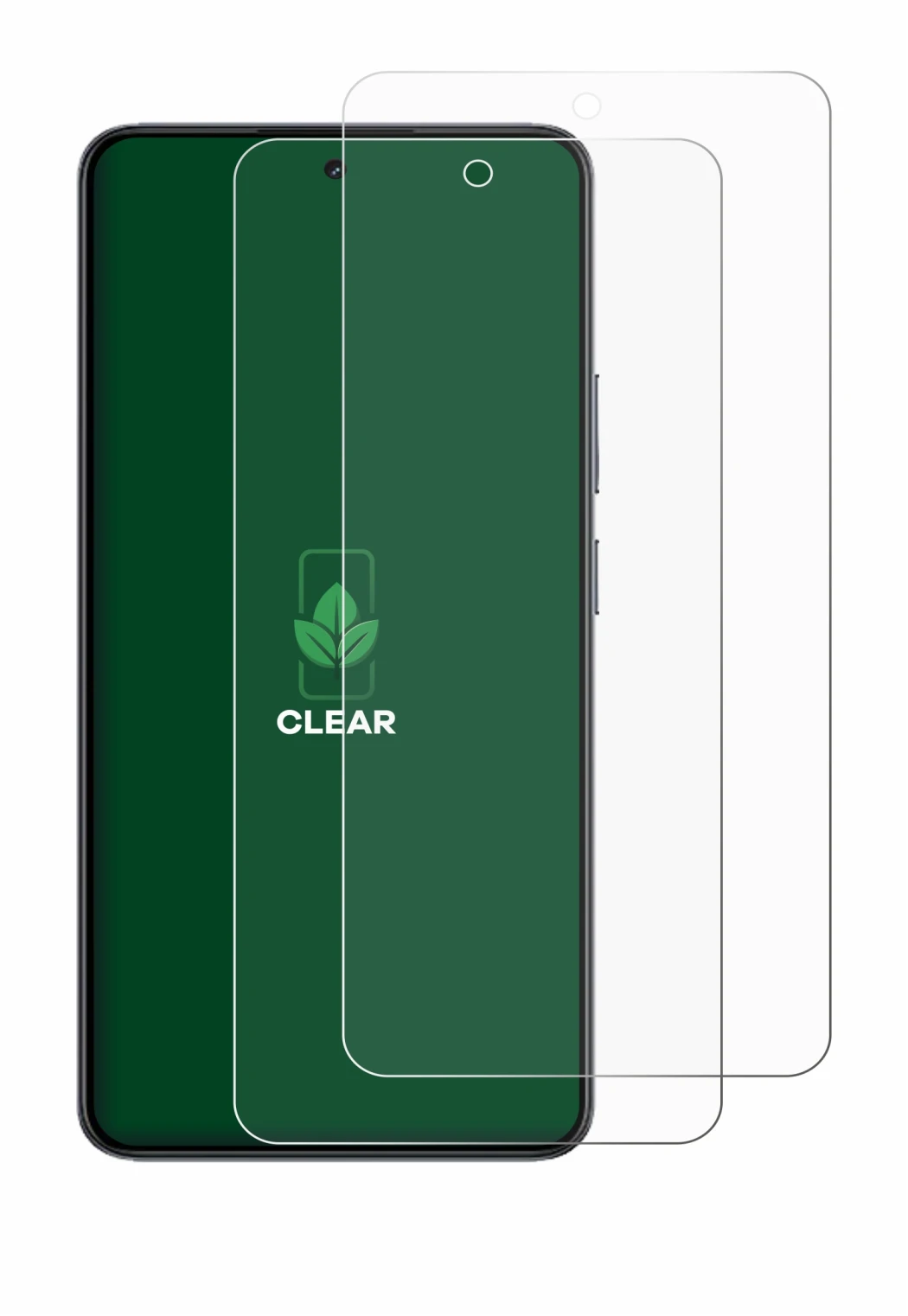 Image of the device realme 14T with a wide variety of screen protectors.