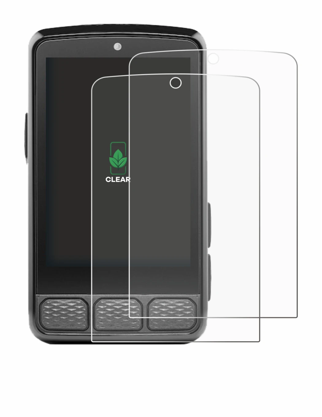Image of the device Wahoo Elemnt Roam 3 with a wide variety of screen protectors.