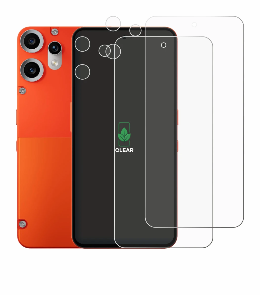 Image of the device Nothing CMF Phone 2 Pro (Front+Camera) with a wide variety of screen protectors.