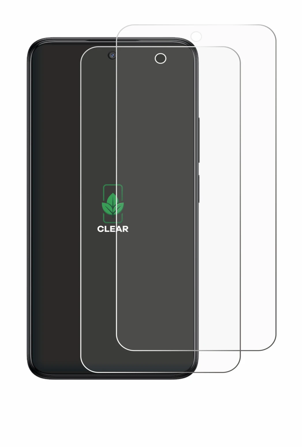 Image of the device TCL 60 5G with a wide variety of screen protectors.