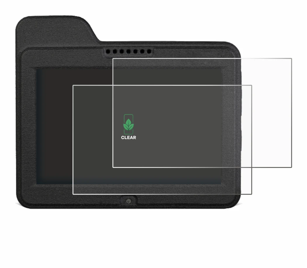 Image of the device Naviter Omni with a wide variety of screen protectors.