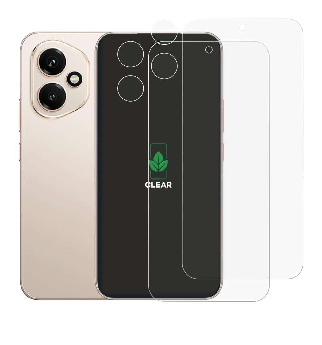 Image of the device Honor 400 (Front+Camera) with a wide variety of screen protectors.