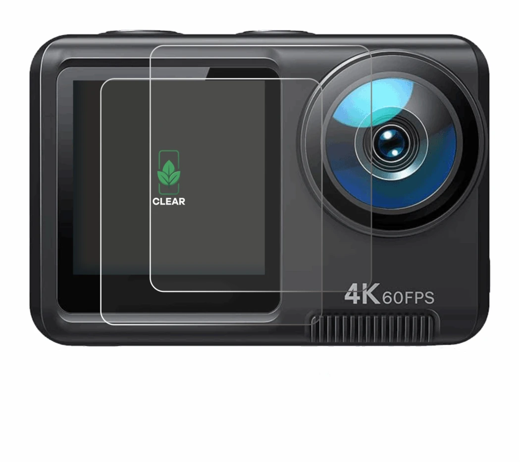 Image of the device Wolfang GA420 with a wide variety of screen protectors.