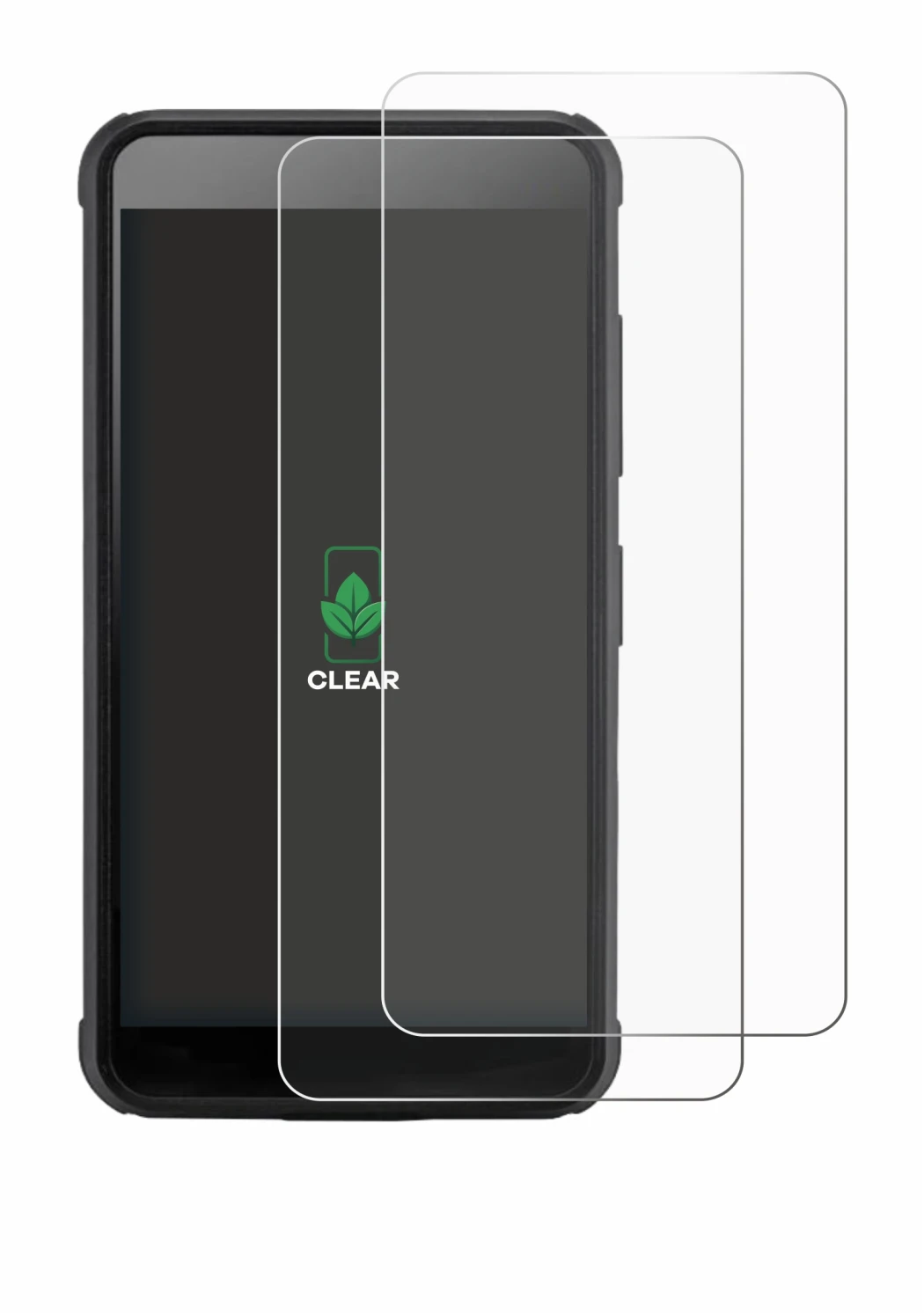 Image of the device SkyCaddie Pro 4X with a wide variety of screen protectors.