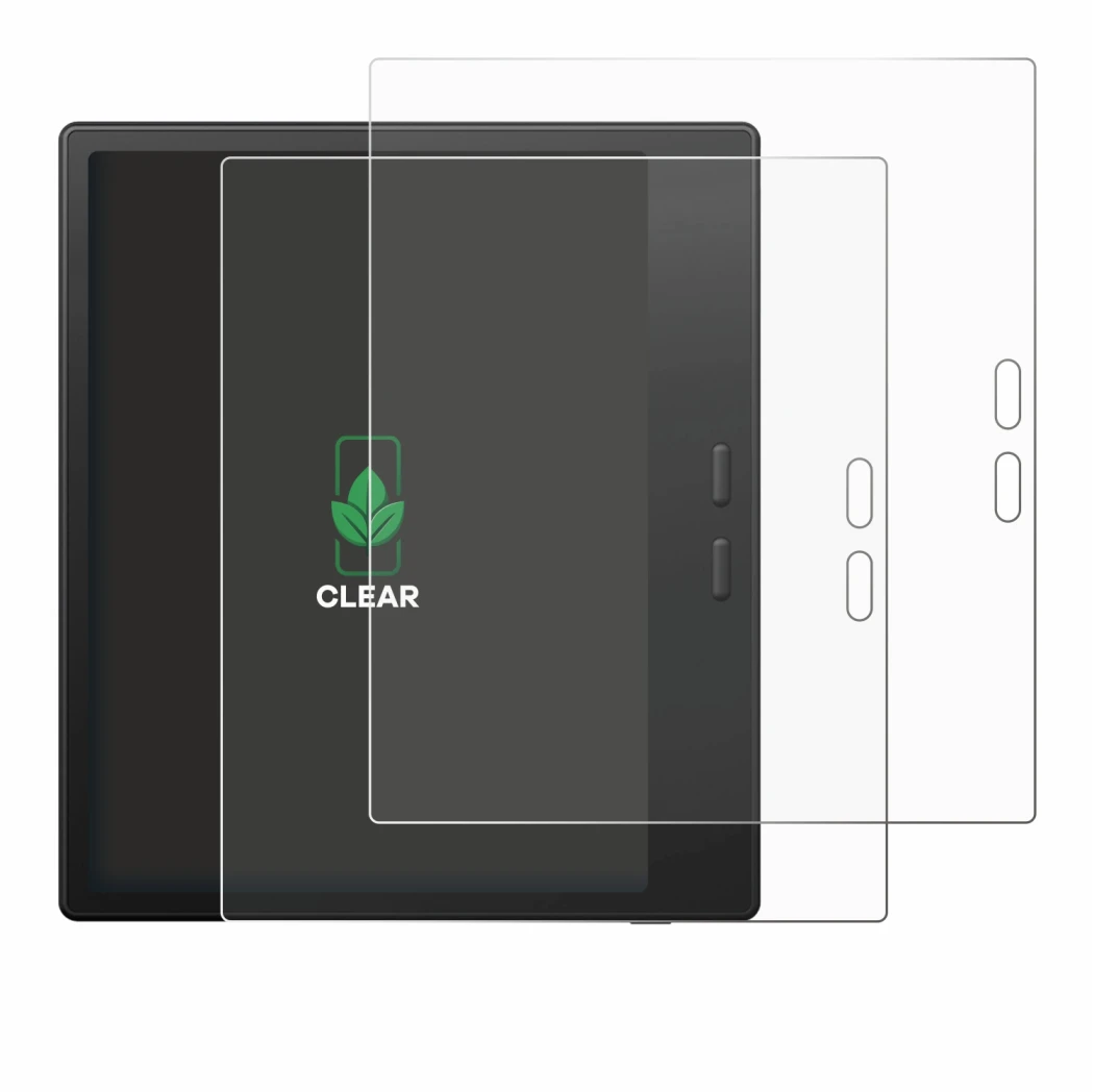 Image of the device Boox Go Color 7 Gen II with a wide variety of screen protectors.