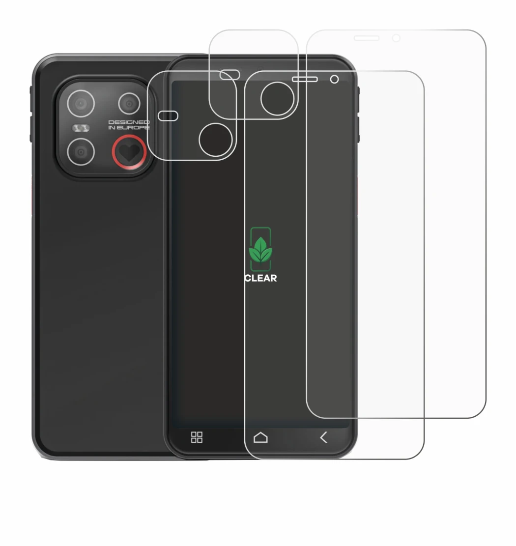 Image of the device Emporia Smart 7 Lite (Front+Camera) with a wide variety of screen protectors.