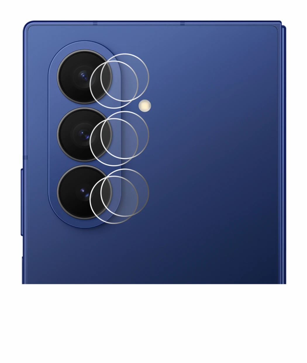 Image of the device Samsung Galaxy Z Fold 7 (ONLY Camera Lens) with a wide variety of screen protectors.