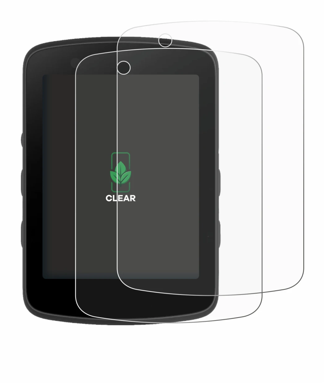 Image of the device Bryton Rider 550 with a wide variety of screen protectors.