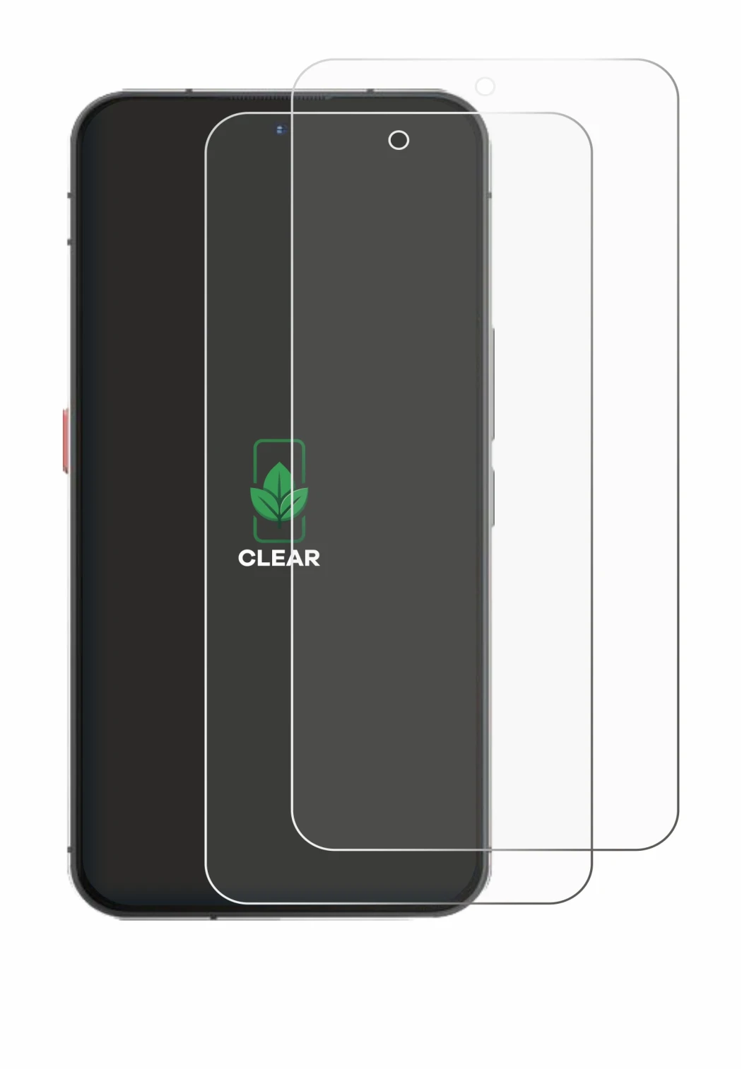 Image of the device Oukitel WP210 5G with a wide variety of screen protectors.