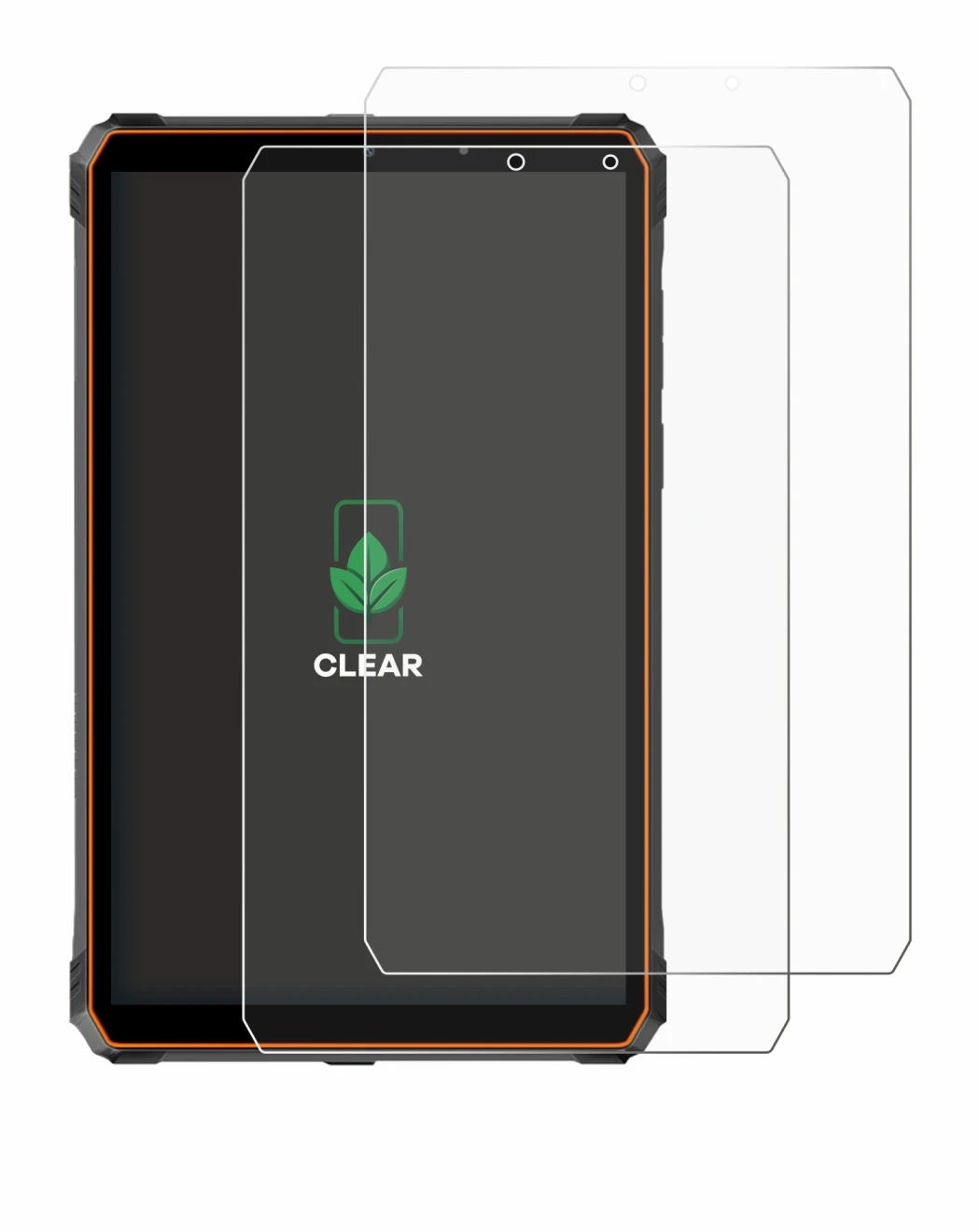 Image of the device Blackview Active 5 with a wide variety of screen protectors.