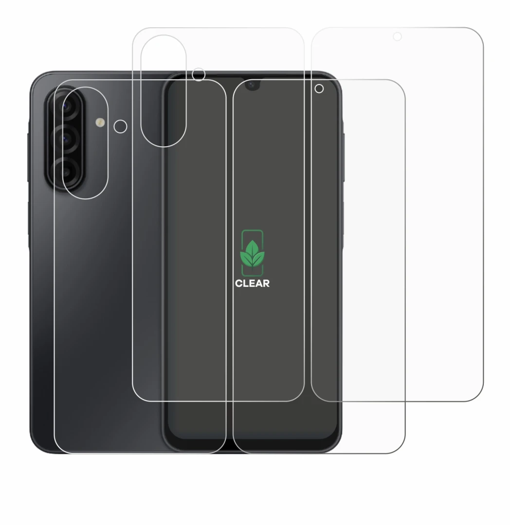 Image of the device Samsung Galaxy A17 5G (Front+Back) with a wide variety of screen protectors.