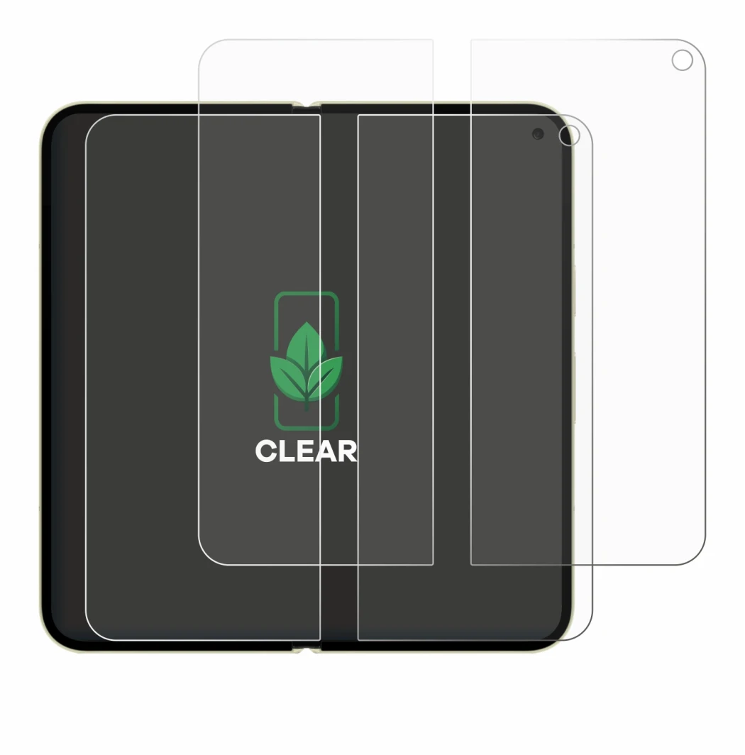 Image of the device Google Pixel 10 Pro Fold (Inner display) with a wide variety of screen protectors.
