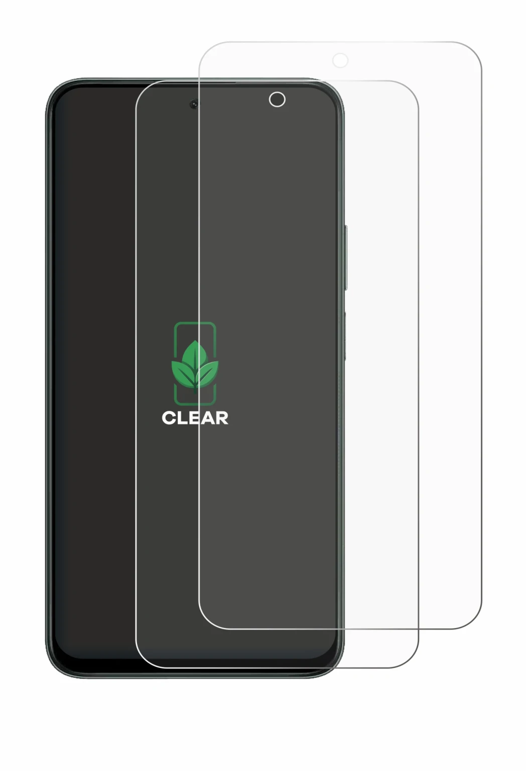 Image of the device Honor X7d 5G with a wide variety of screen protectors.