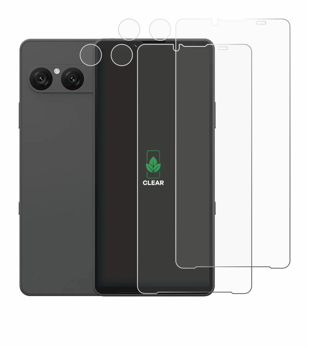 Image of the device Sony Xperia 10 VII (Front+Camera) with a wide variety of screen protectors.