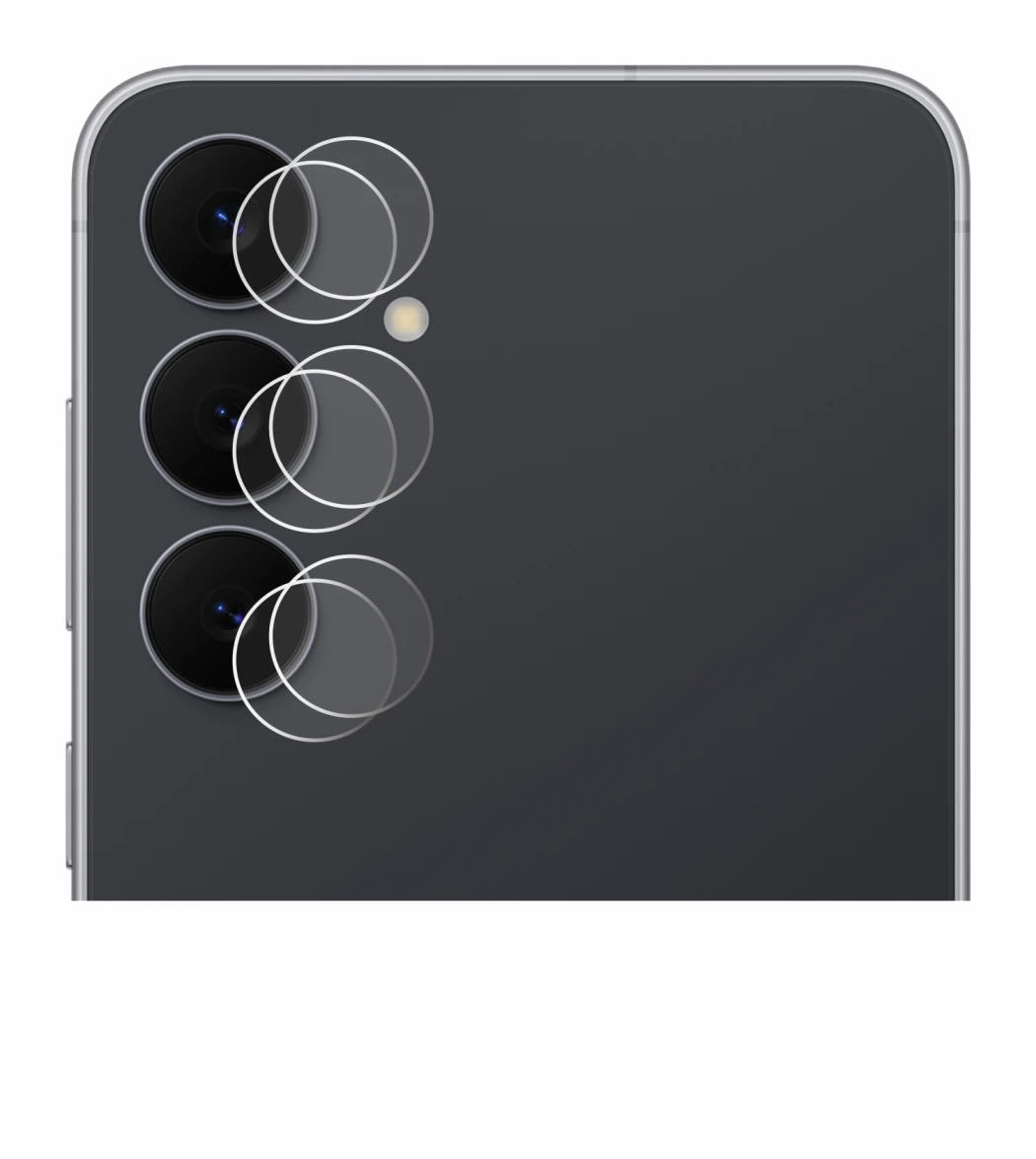 Image of the device Samsung Galaxy S25 FE Enterprise Edition (ONLY Camera Lens) with a wide variety of screen protectors.