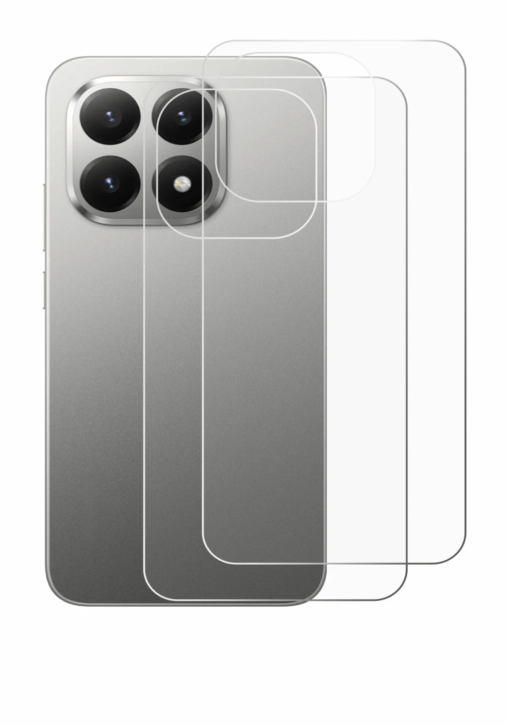 Image of the device Xiaomi 15T (Back) with a wide variety of screen protectors.