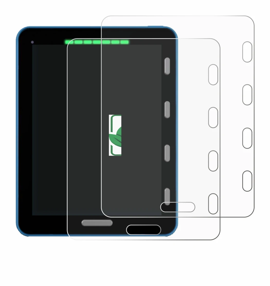 Image of the device Vakaros Atlas 2 / Edge with a wide variety of screen protectors.