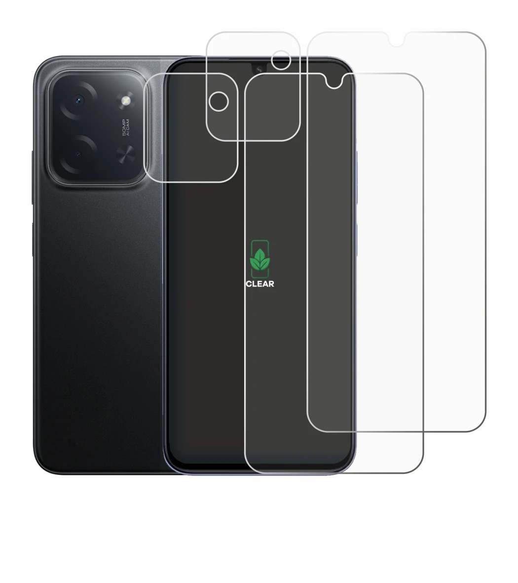 Image of the device Xiaomi Poco C85 (Front+Camera) with a wide variety of screen protectors.