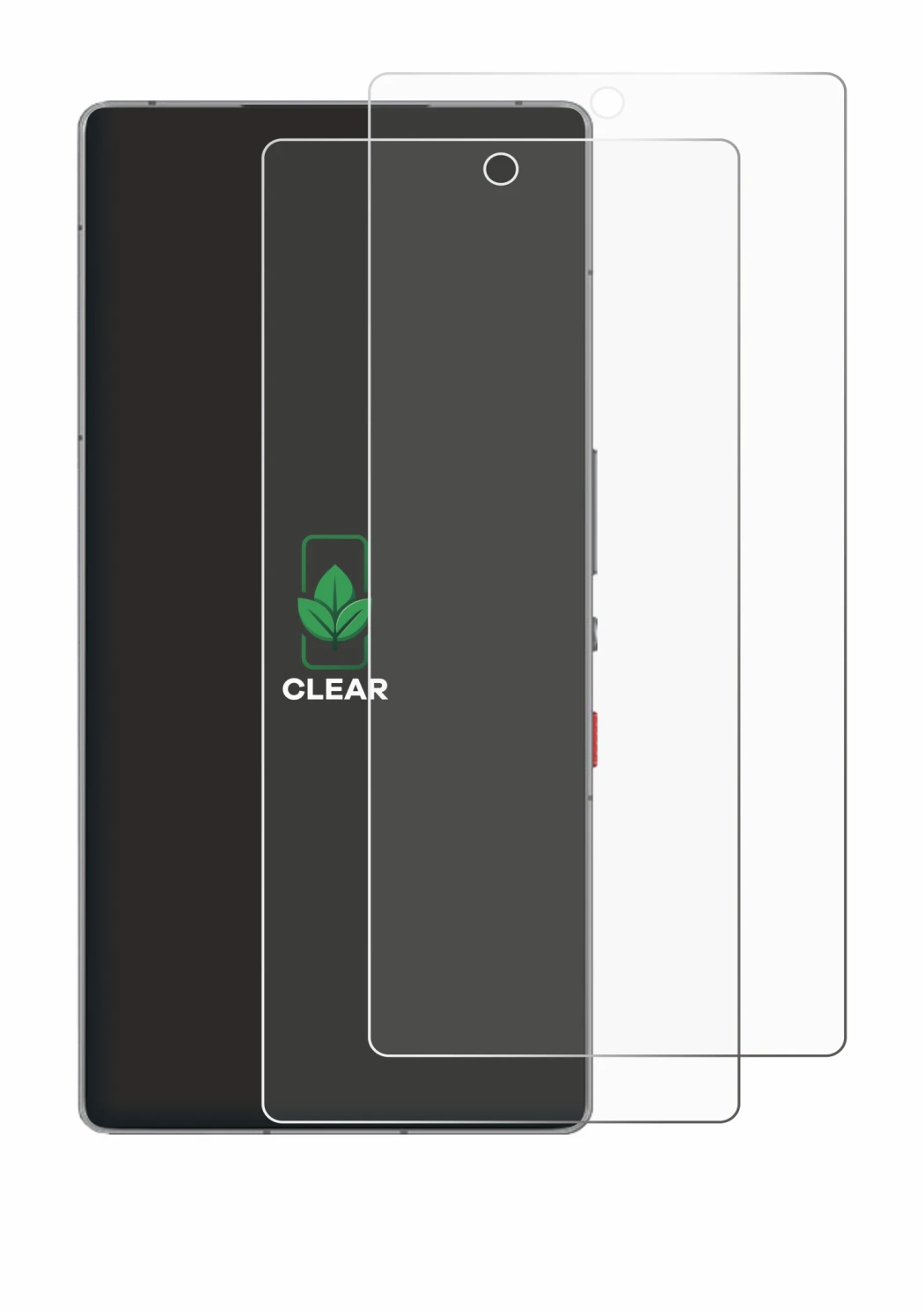 Image of the device ZTE Nubia Red Magic 11 Pro with a wide variety of screen protectors.