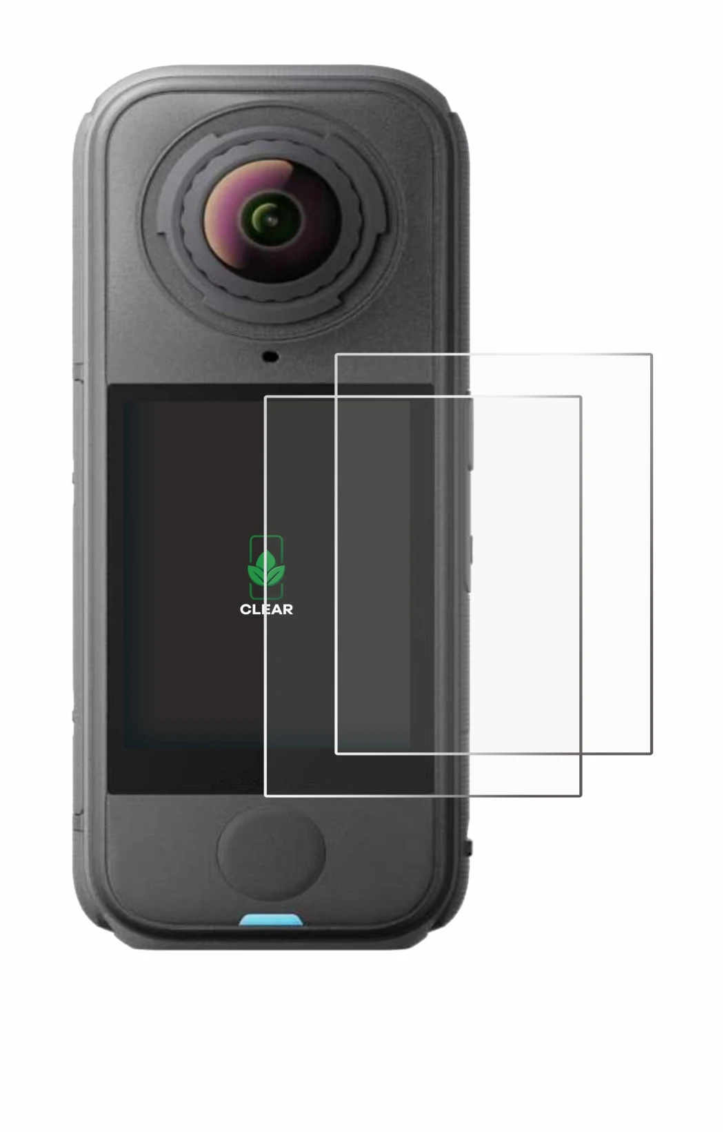 Image of the device Insta360 X4 Air with a wide variety of screen protectors.