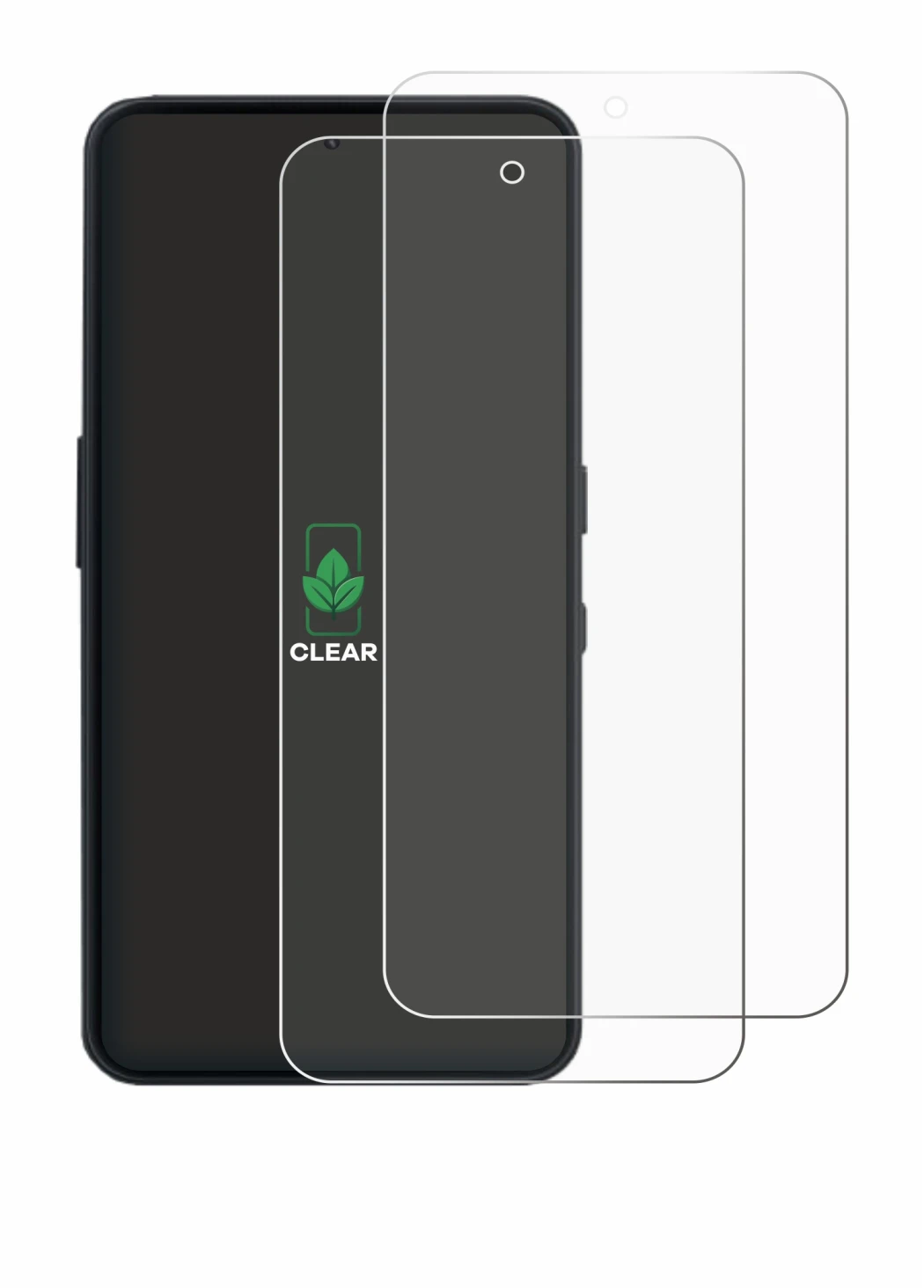 Image of the device Nothing Phone (3a) Lite with a wide variety of screen protectors.