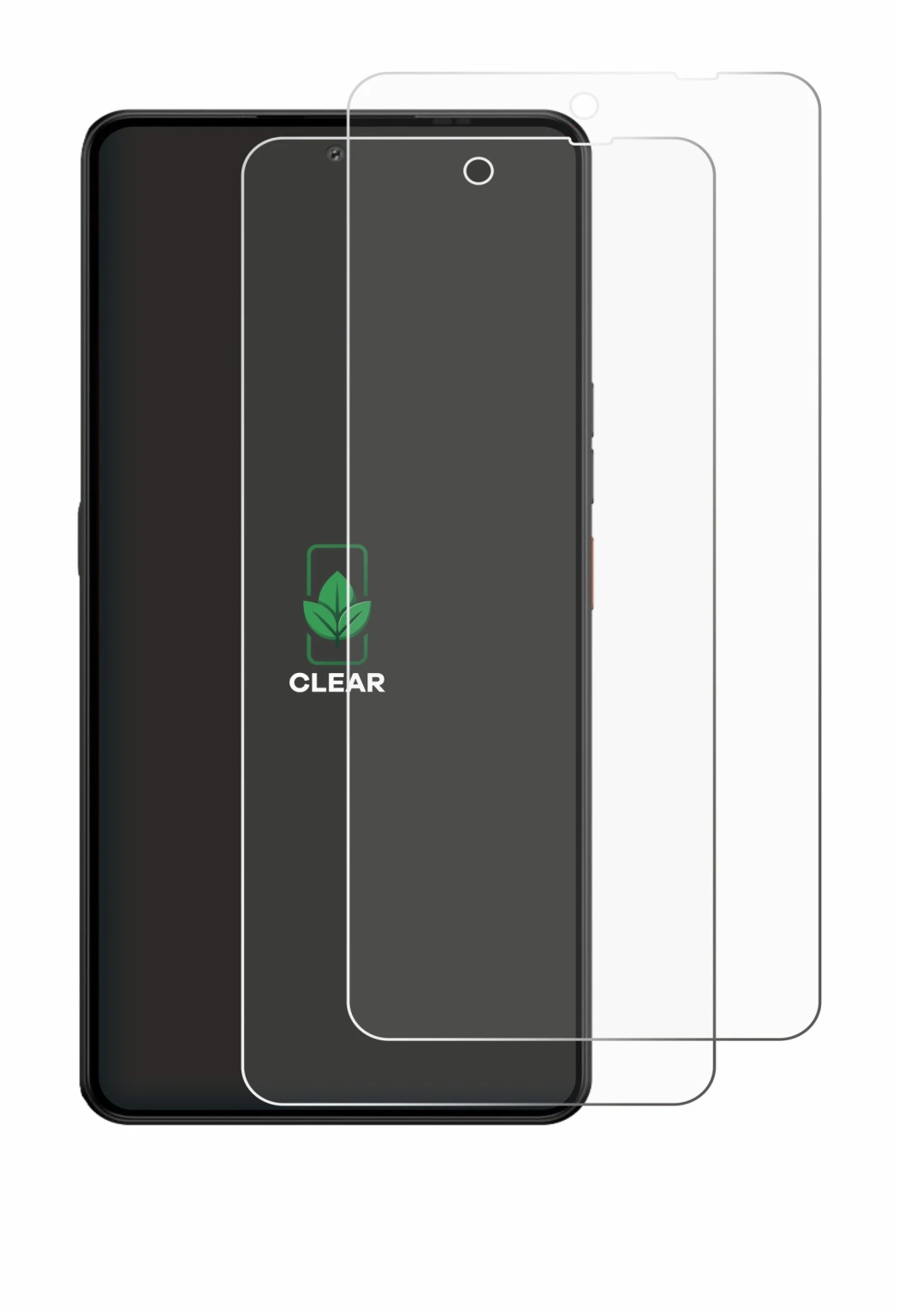 Image of the device Gigaset GS6 Pro with a wide variety of screen protectors.