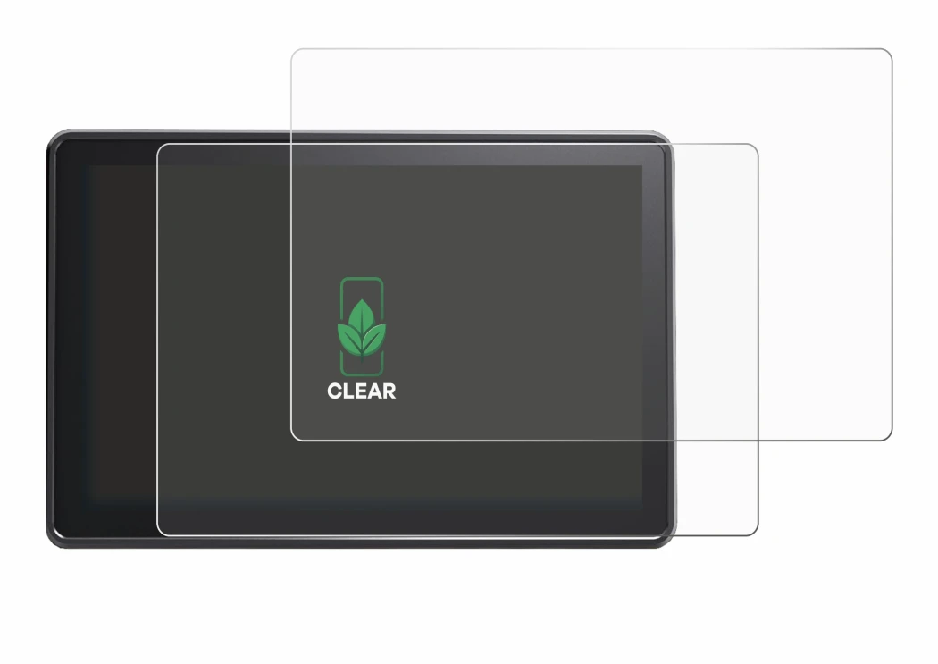 Image of the device Osee G7 Pro with a wide variety of screen protectors.