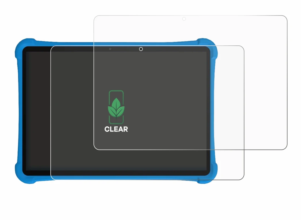 Image of the device Alldocube iPlay 70 SE with a wide variety of screen protectors.