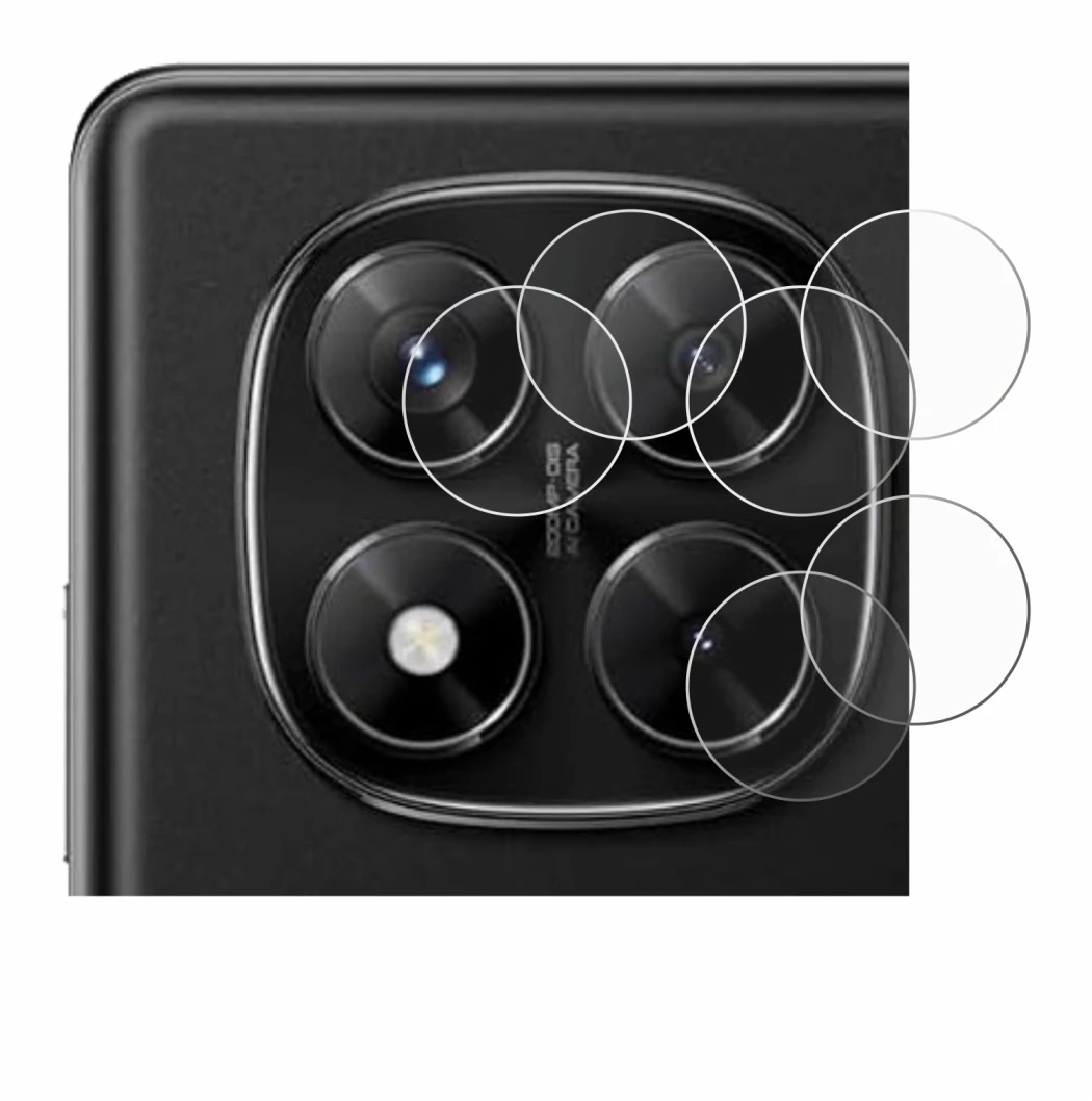 Image of the device Xiaomi Redmi Note 14 Pro 4G (ONLY Camera Lens) with a wide variety of screen protectors.