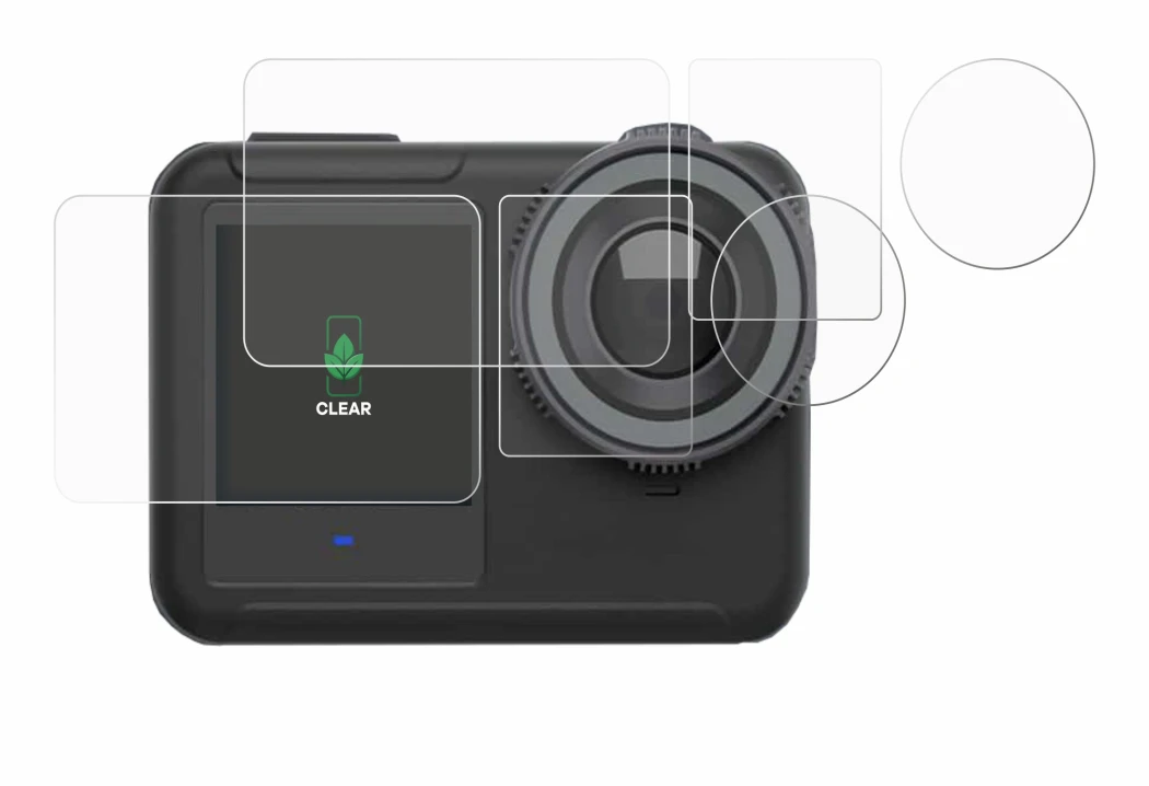 Image of the device SVBONY SVGO3 4K with a wide variety of screen protectors.
