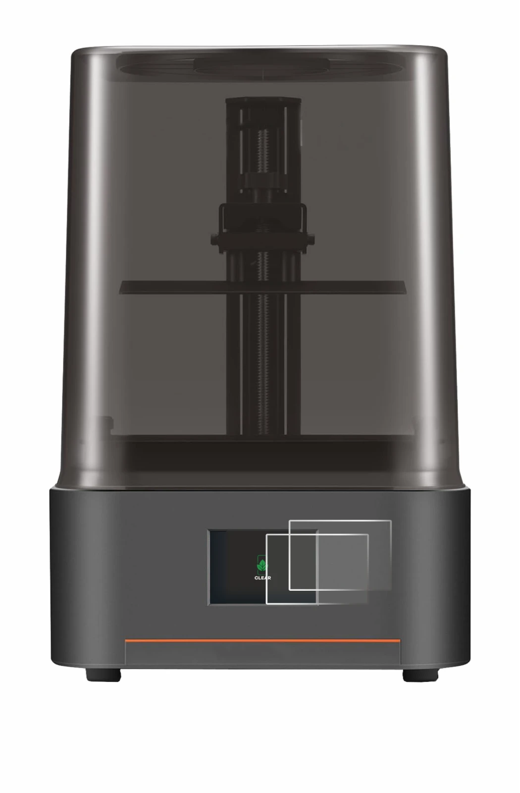 Image of the device Anycubic Photon Mono 4 with a wide variety of screen protectors.