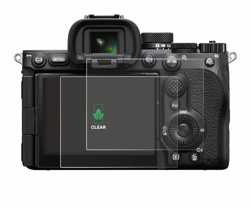 Image of the device Sony Alpha 7 V (ILCE-7M5) with a wide variety of screen protectors.