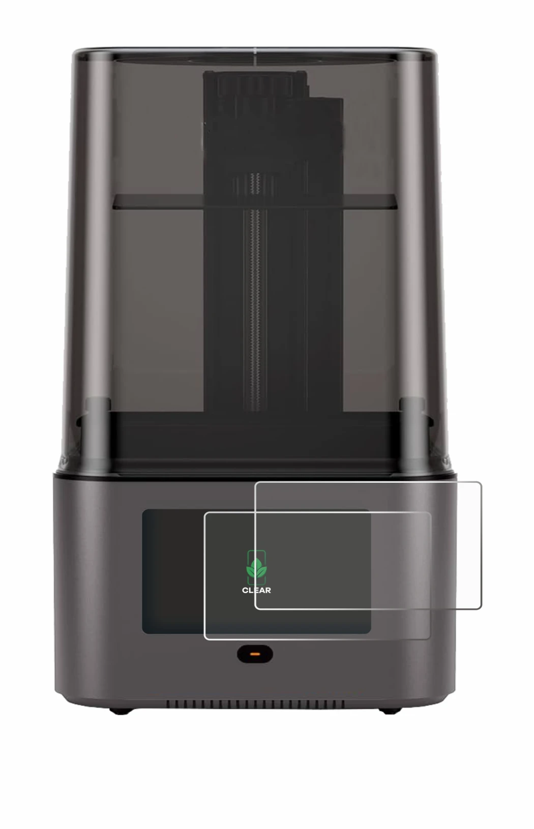 Image of the device Anycubic Photon Mono 4 Ultra with a wide variety of screen protectors.