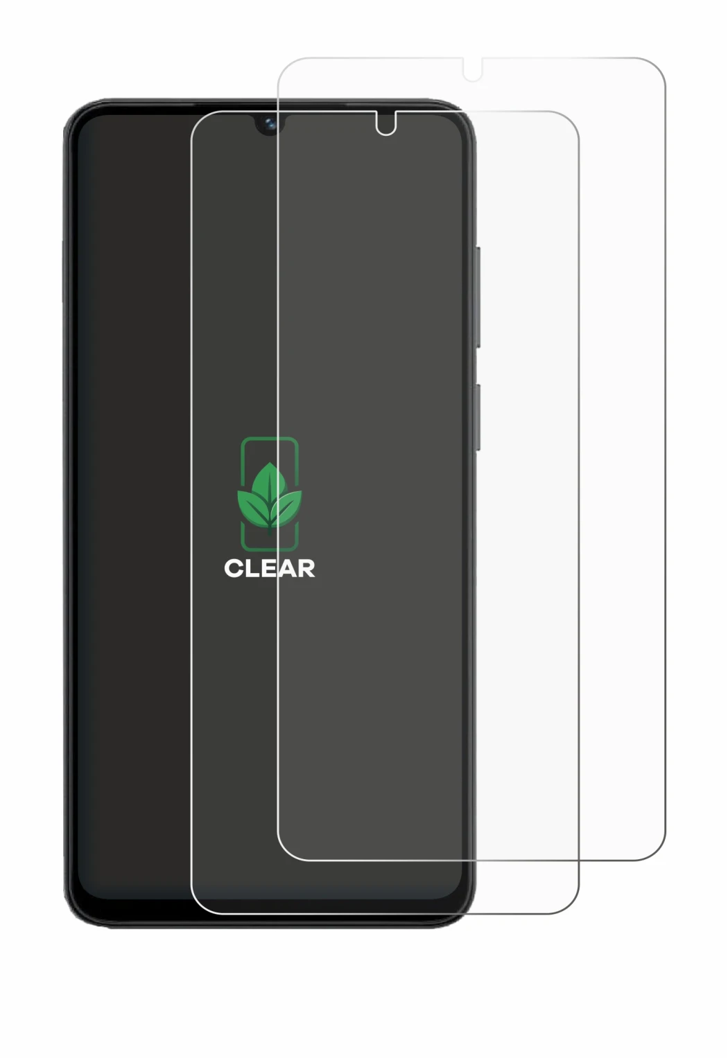 Image of the device Honor X5c Plus with a wide variety of screen protectors.
