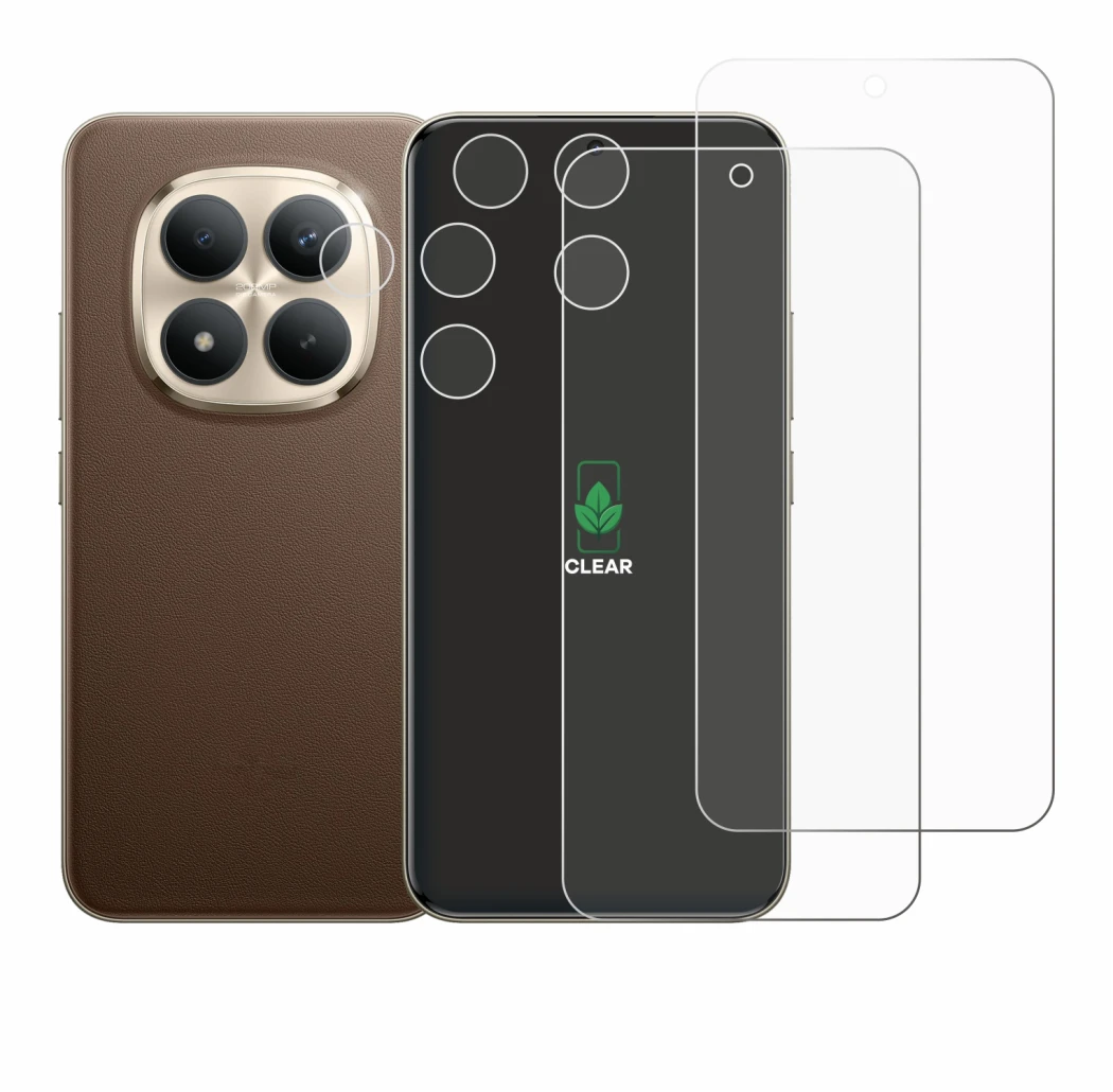Image of the device Xiaomi Redmi Note 15 Pro Plus 5G (Front+Camera) with a wide variety of screen protectors.